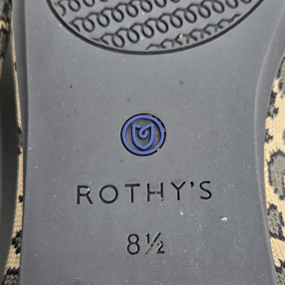 Rothy's Leopard Spot Round Toe Loafers - Picture 12 of 15